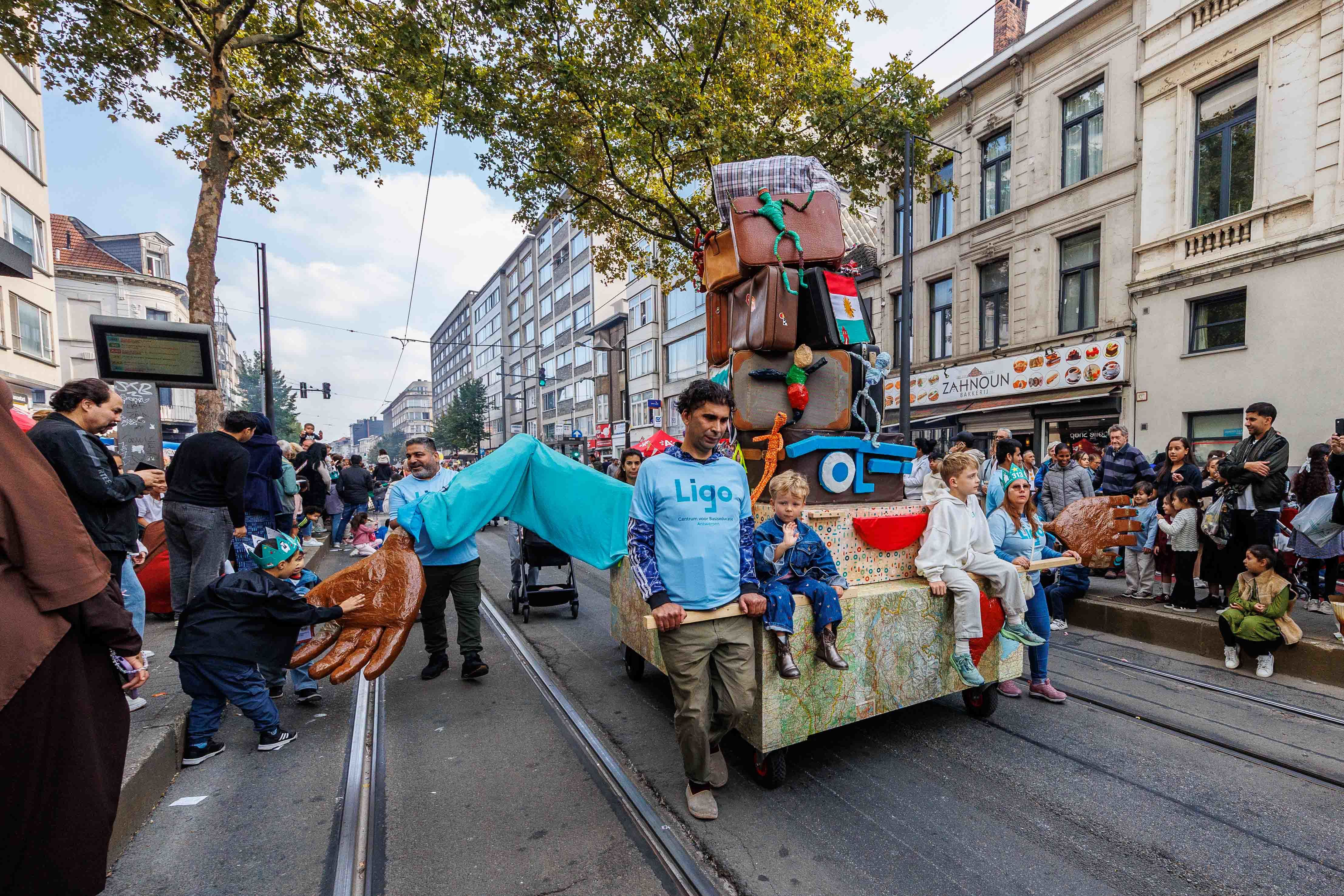 Foto van de Reuzenstoet 2025